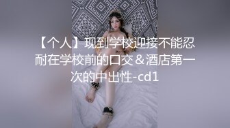 【个人】现到学校迎接不能忍耐在学校前的口交＆酒店第一次的中出性-cd1