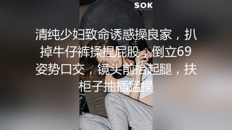 清纯少妇致命诱惑操良家，扒掉牛仔裤揉捏屁股，倒立69姿势口交，镜头前抬起腿，扶柜子抽插猛操