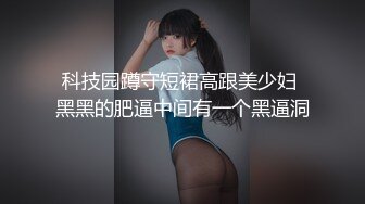 科技园蹲守短裙高跟美少妇 黑黑的肥逼中间有一个黑逼洞