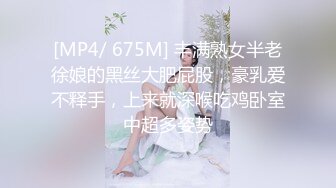 [MP4/ 675M] 丰满熟女半老徐娘的黑丝大肥屁股，豪乳爱不释手，上来就深喉吃鸡卧室中超多姿势