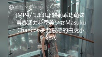 [MP4/ 1.13G] 软萌乖巧萌妹 青春活力花季美少女MasukuChancos装 超敏感的白虎小嫩穴