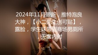 2024年11月最新，推特泡良大神，【小二先生创可贴】，露脸，学生妹带到商场男厕所，无套内射