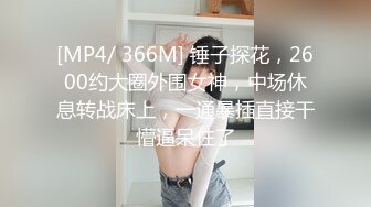 [MP4/ 366M] 锤子探花，2600约大圈外围女神，中场休息转战床上，一通暴插直接干懵逼呆住了